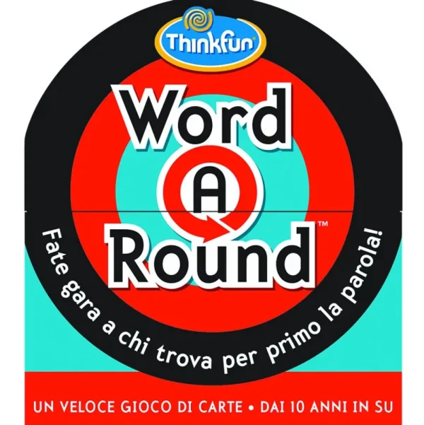 Best Sale Thinkfun Word A Round, Gioco Di Carte Per Bambini, Parole E Abilita Linguistiche, Eta 10+ Anni Giochi Di Carte