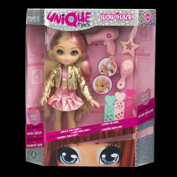 Fashion Amy Wow Hair Gioca E Scopri La Magia Del Phon Fashion Dolls