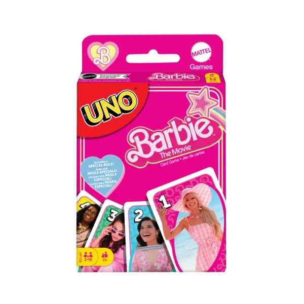 Fashion Barbie The Movie Gioco Di Carte Ispirato Al Film Di Barbie, Per Serate Di Gioco In Famiglia E Feste Tra Amici, 7+ Anni, Hpy59 Giochi Di Carte