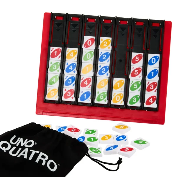 Clearance Uno Quattro, Posiziona Quattro Tessere E Abbina Colore E Numero Giochi Di Carte