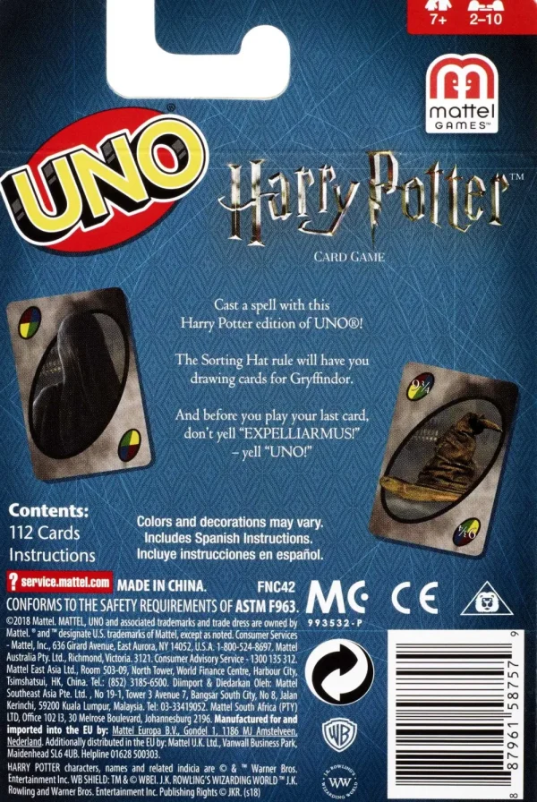 Shop Uno Versione Harry Potter, Gioco Di Carte Giochi Di Carte