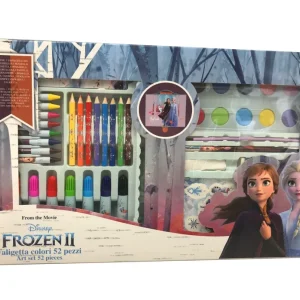 Clearance Valigetta Colori 52 Pz Frozen Kit Artistici E Pittura