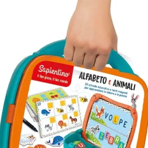 Outlet Valigetta Magnetica Alfabeto E Animali Primi Apprendimenti