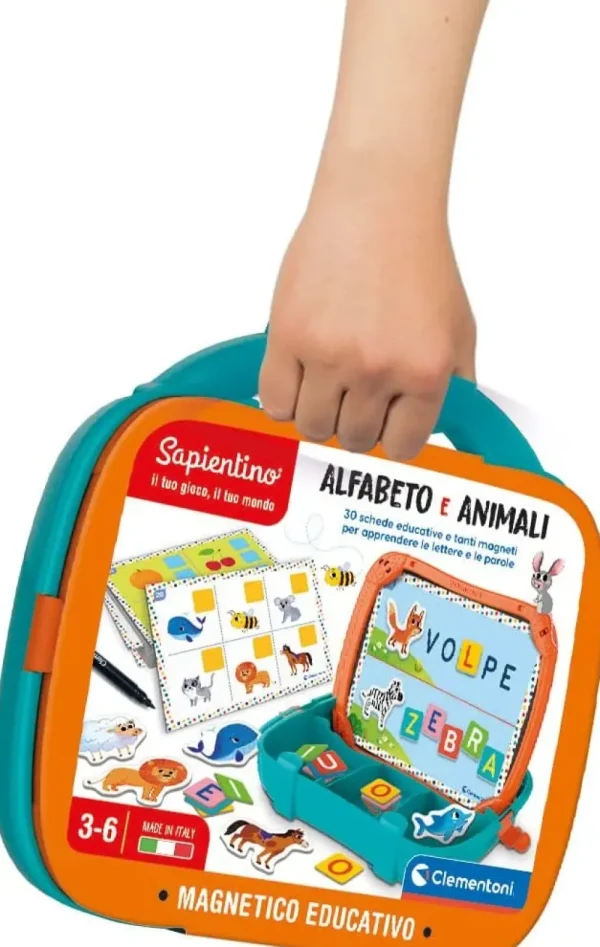 Outlet Valigetta Magnetica Alfabeto E Animali Primi Apprendimenti