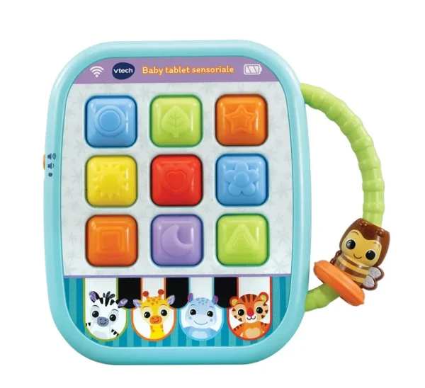 Outlet Baby Tablet Sensoriale, Il Primo Tablet Colorato E Luminoso Per Fare Le Prime Scoperte! Giochi Di Apprendimento