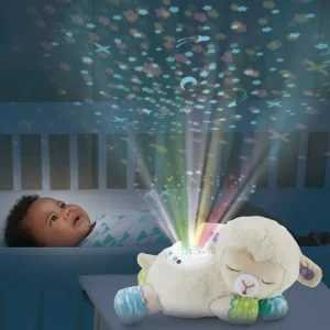 Discount Luce, Ninna Nanna Parlante 3 In 1, Un'Adorabile Pecorella Per Illuminare Le Notti Del Tuo Bambino Giochi Di Apprendimento