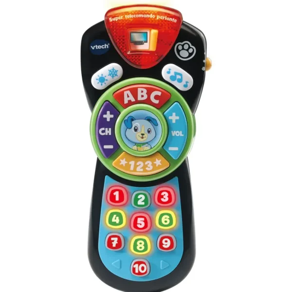 Discount Super Telecomando Parlante Per Imitare I Grandi, Due Modalita Di Gioco E Piu Di 100 Frasi, Suoni E Melodie! Giochi Di Apprendimento