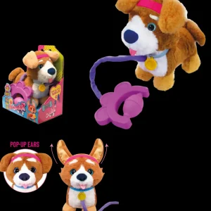 Fashion Yuppi Cane Con Guinzaglio Peluche Interattivi